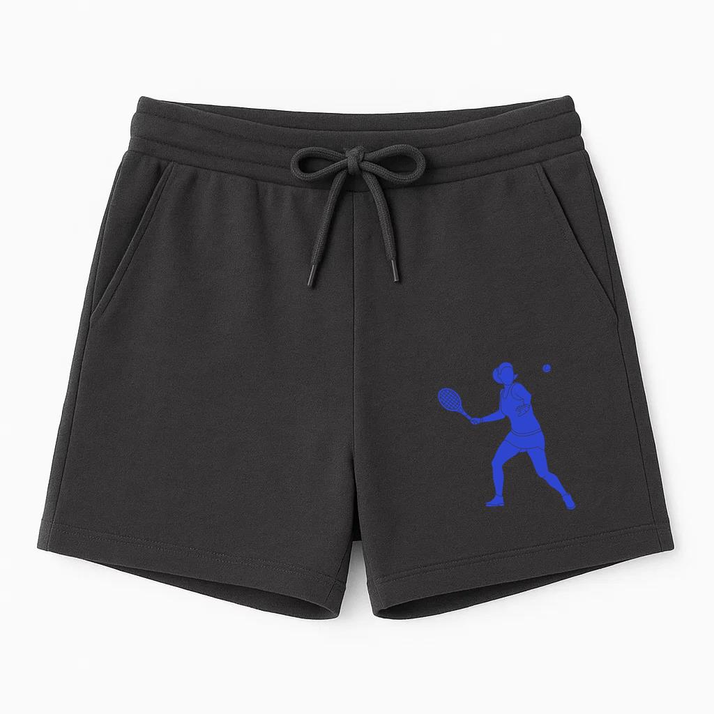Blue Tennis Player Short