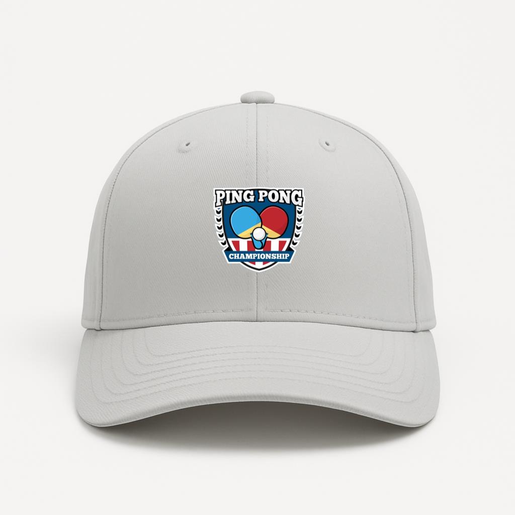 Design Confident Flat Design Table Tennis Cap