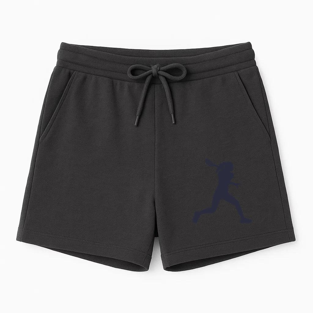 Female Tennis Player Sport Silhouette Short