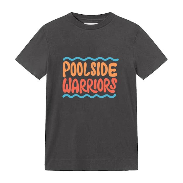 Poolside Warriors Colorful Design Poolside T-Shirt