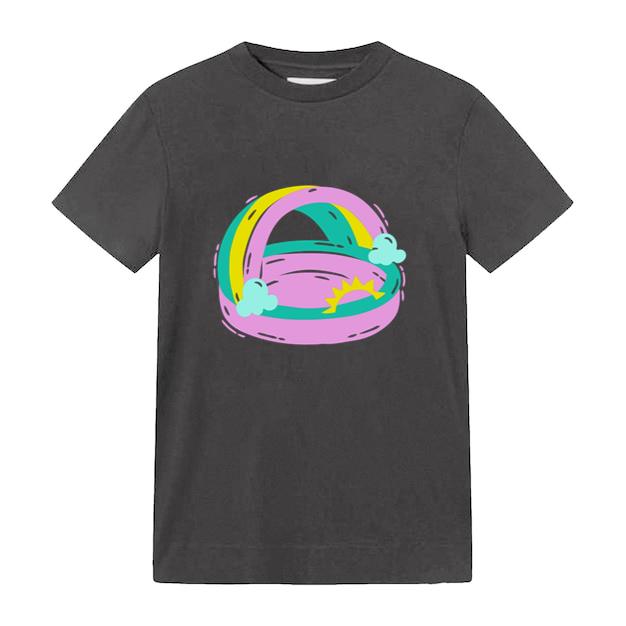 Rainbow Pool Float T-Shirt