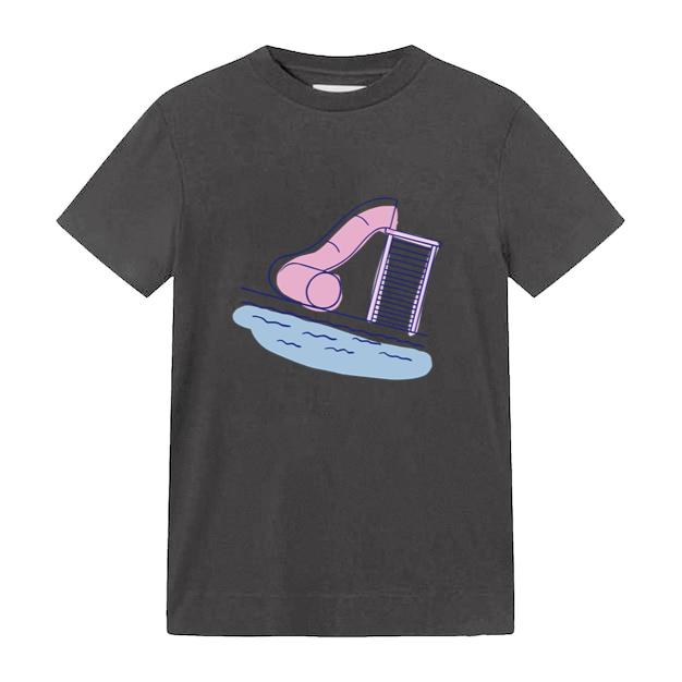 Slide And Swimming Pool Slide T-Shirt