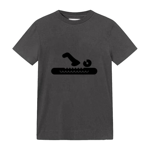 Swimming Paralympic Sport Silhouette Swimming T-Shirt