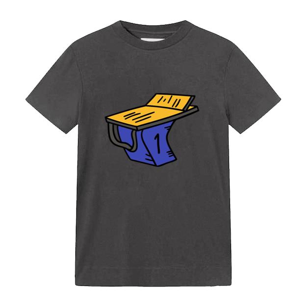 Swimming Pool Podium Hand Drawn Swimming T-Shirt