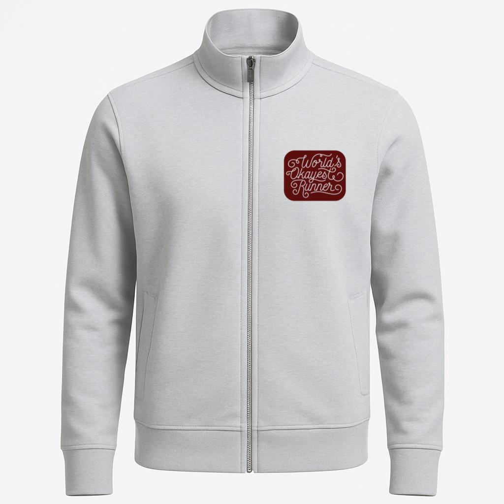 Worlds Okayest Runner Quote Jacket